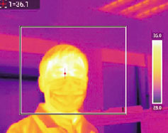 Application of TI160-P4 Thermal Camera for Body Temperature